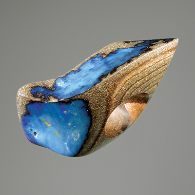 Aqa opal ring