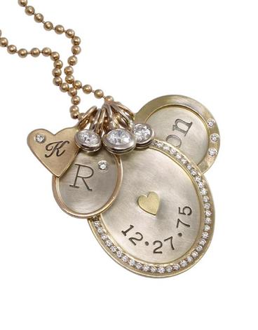 Heather Moore tokens necklace