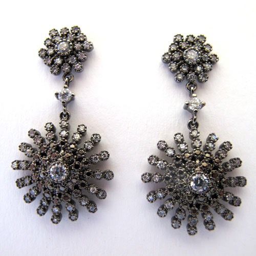Albertine CZ earrings