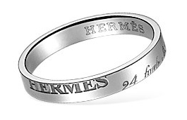 Hermes wedding band