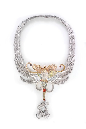 Lalique vesta necklace