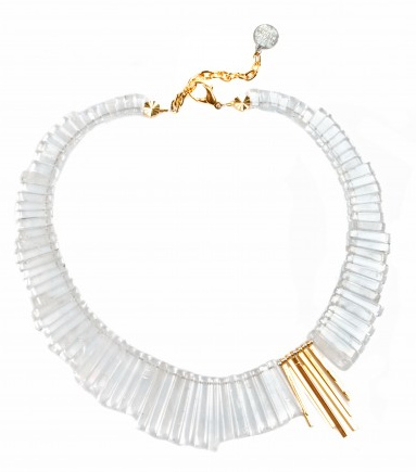 Gemma Redux rock crystal collar