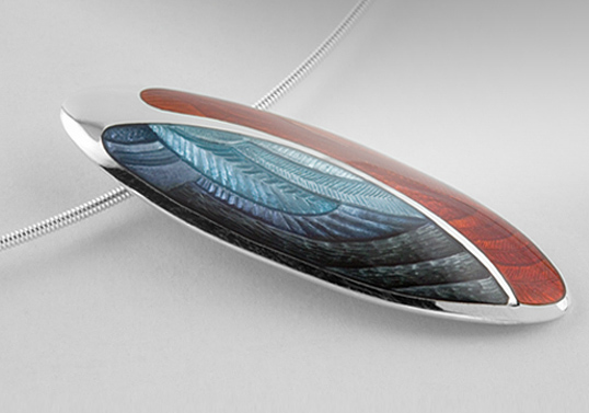 Rachel emmerson enamel pendant