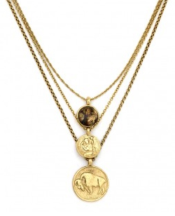 Erin Wasson Low Luv coin necklace