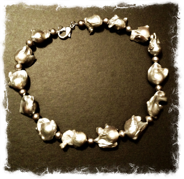 Barbara Jacob baroque pearl necklace