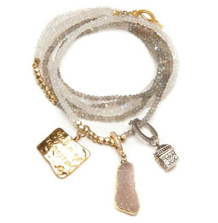 Lindsay Vallan wrap necklace