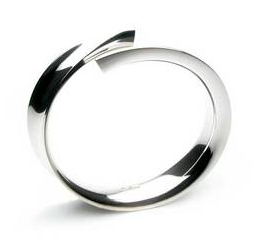 Silverbridge Helix bangle