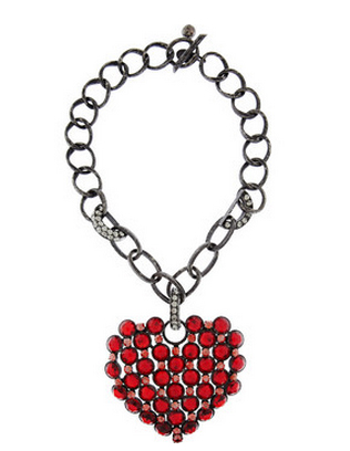 Lanvin heart necklace