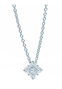 Birks snowflake pendant