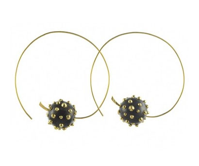 Karen London on a roll earrings