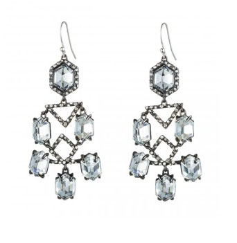 Alexis Bittar Miss Havisham chandelier earrings