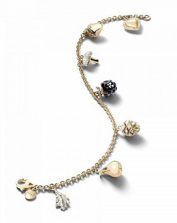 Asprey Woodland mini charm bracelet
