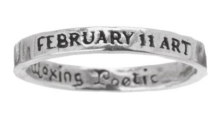 Layla Grace waxing poetic ring