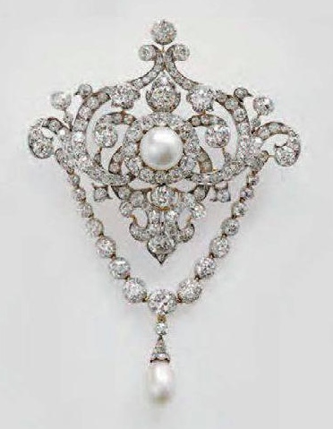 Queen Victoria Diamond Jubilee diamond brooch