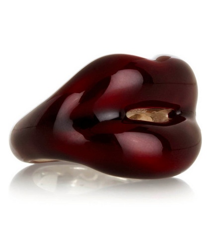 Solange Azagury-Partridge Hot Lips Ring