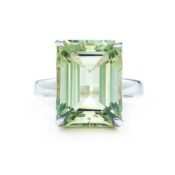 Tiffany Green Quartz ring