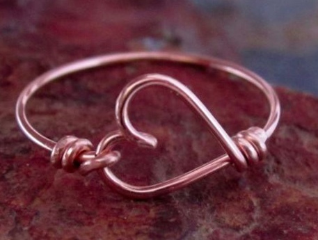 CreationsCubed heart shaped ring