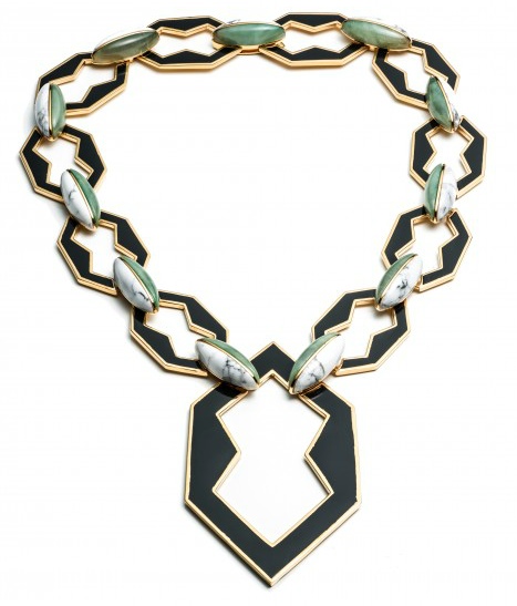 Eddie Borgo Peaked Link Necklace