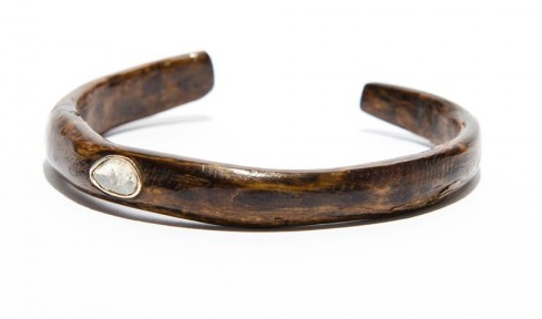 Deszo Coral and Diamond Cuff