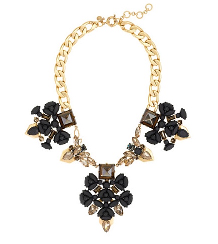 J. Crew Punk Floral Necklace