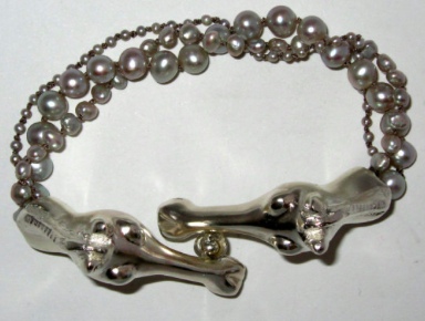 Kochi Okada Double Horse Head Bracelet