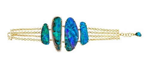 Irene Neuwerth Mixed Boulder Opal Bracelet