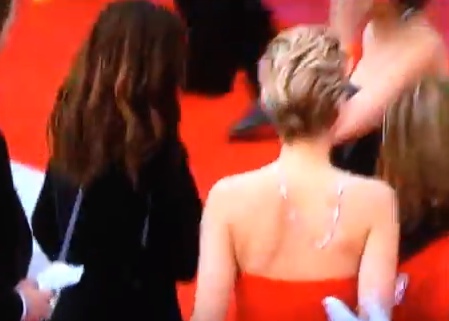Jennifer Lawrence Back