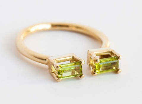 Kennie Peridot Ring