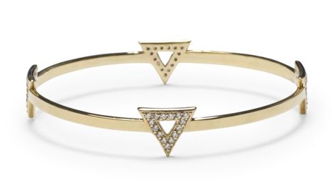 Campbell Zen Triangle Bangle Bracelet