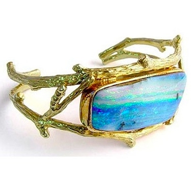 Micky Roof Outrageous Opal Twig Bracelet