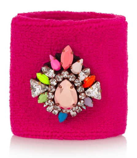 Shourouk stretch terry bracelet