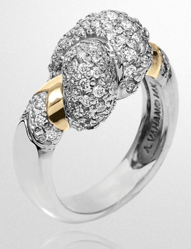 Vahan Love Knot Ring