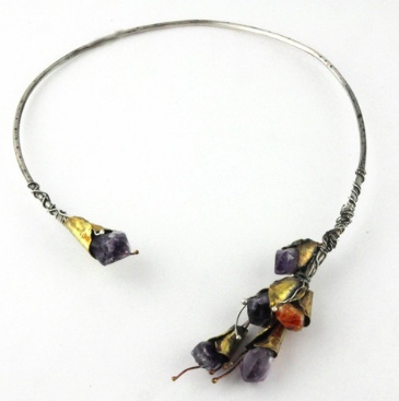 Meryl Lefcovich Calla Necklace