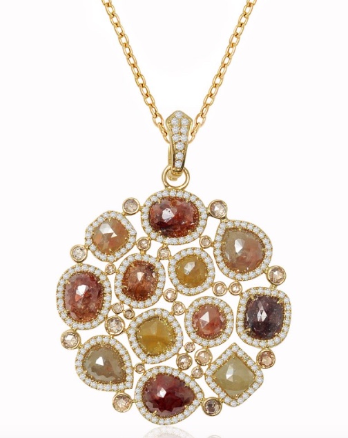 Sutra Diamond Pendant