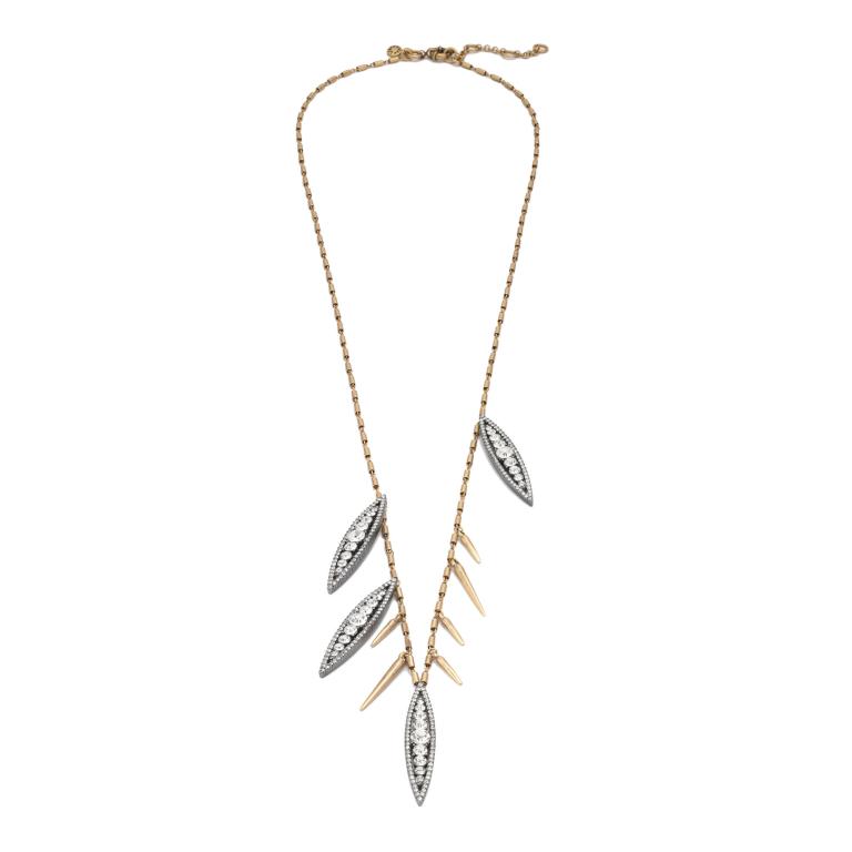 J Crew Crystal Floret Necklace