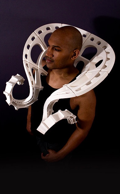 Joshua DeMonte aqueduct necklace