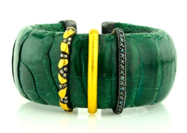 Yossi Harari Green Cuff