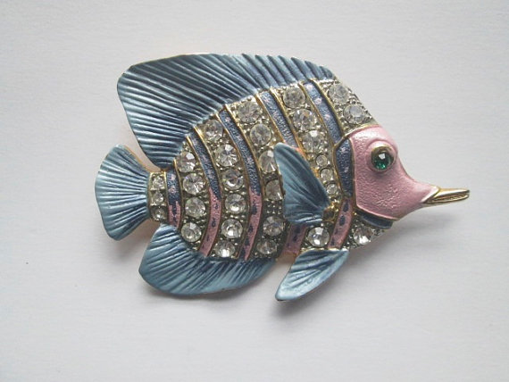 Vintage Fish Pin
