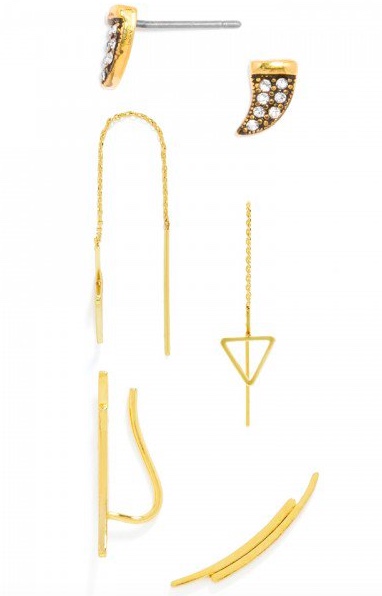 Baublebar Fortune Earring trio