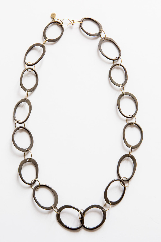 Lisa Ziff oval link necklace