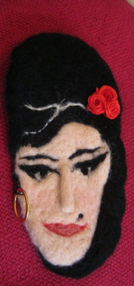 Little Amy Whinehouse Brooch
