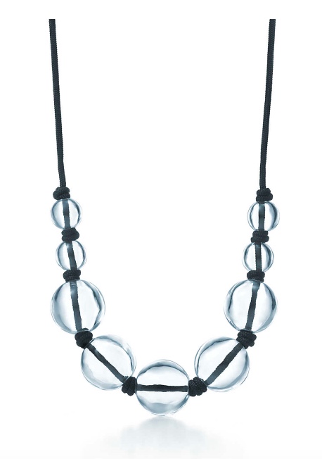 Elsa Peretti Rock Crystal Sphere Necklace