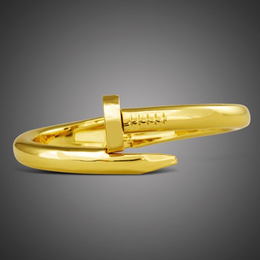 Passiana Gold Screw Bangle
