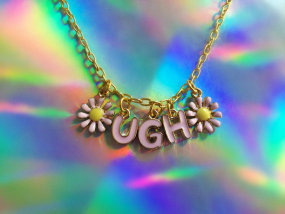 ShopSpaceTrash Ugh Necklace