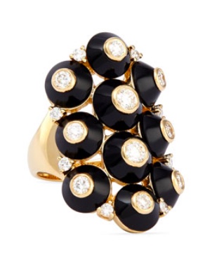 Maria Canale for Forevermark Onyx Diamond ring