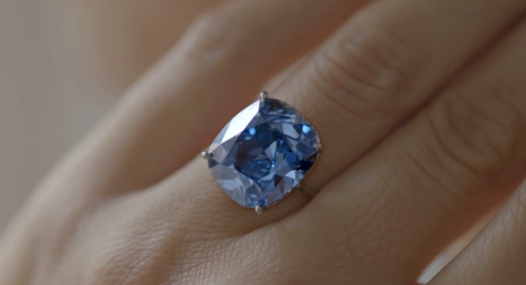 Sotheby's Blue Moon Diamond Ring
