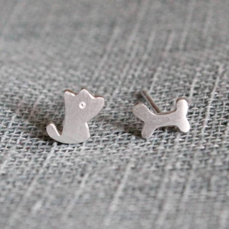 Attic Sterling silver earrings