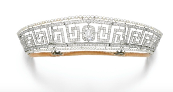 Cartier Lusitania tiara