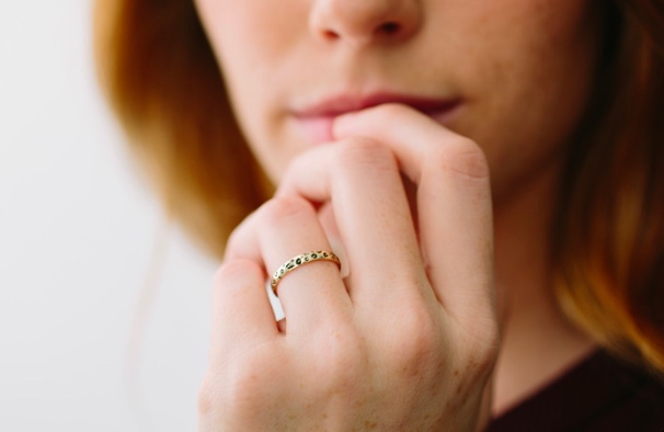 Colette Ishiyama Leopard Print Ring