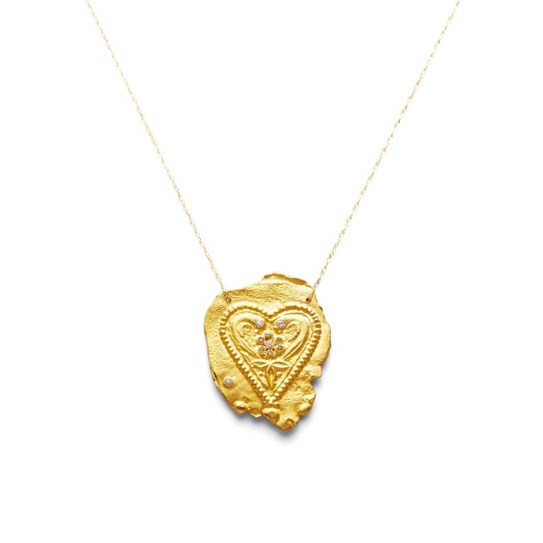 Gan Eden Heart Necklace